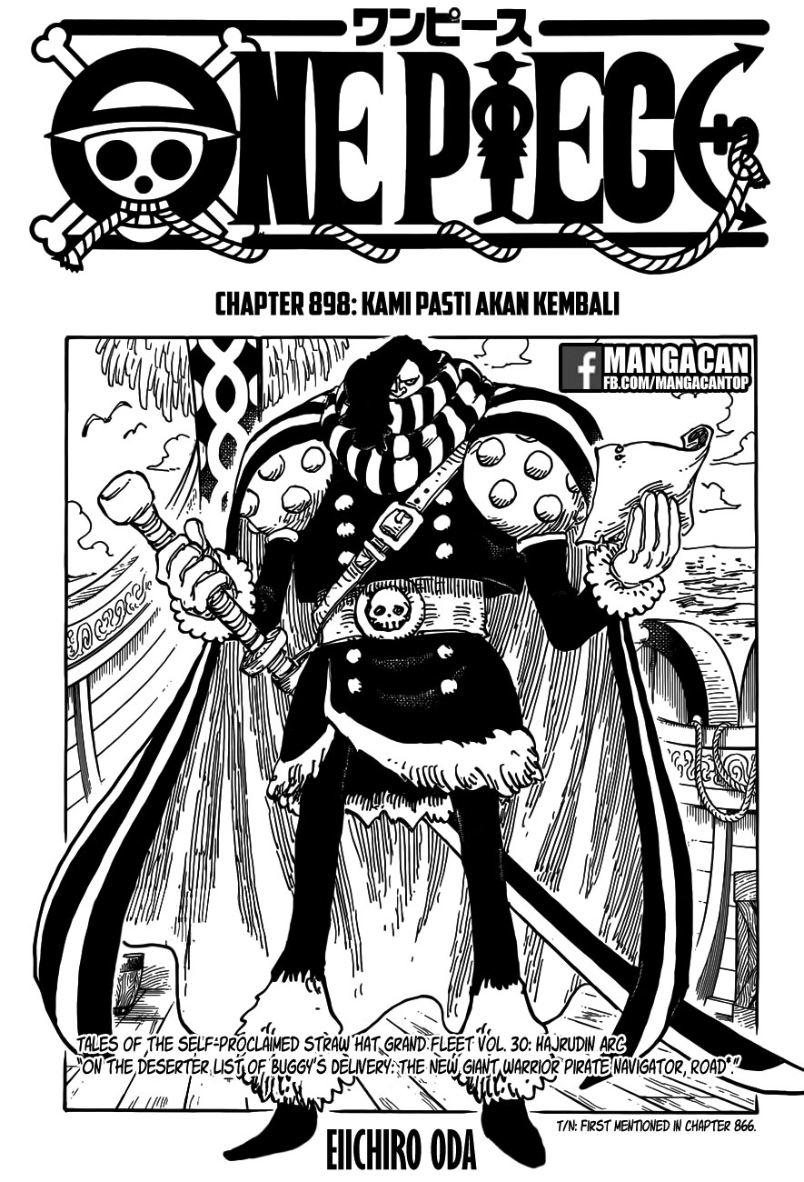 One Piece Chapter 898