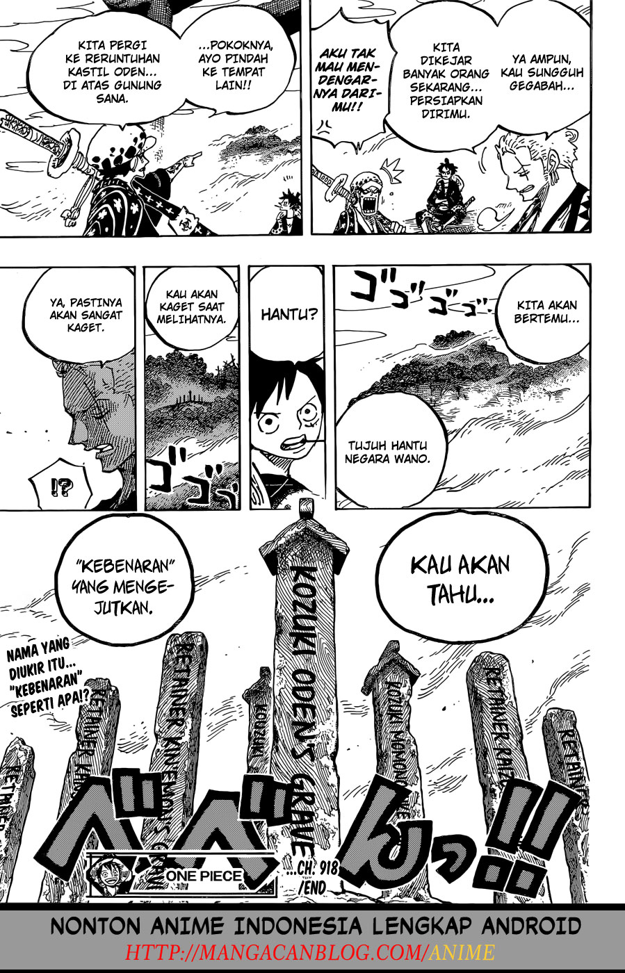 One Piece Chapter 918