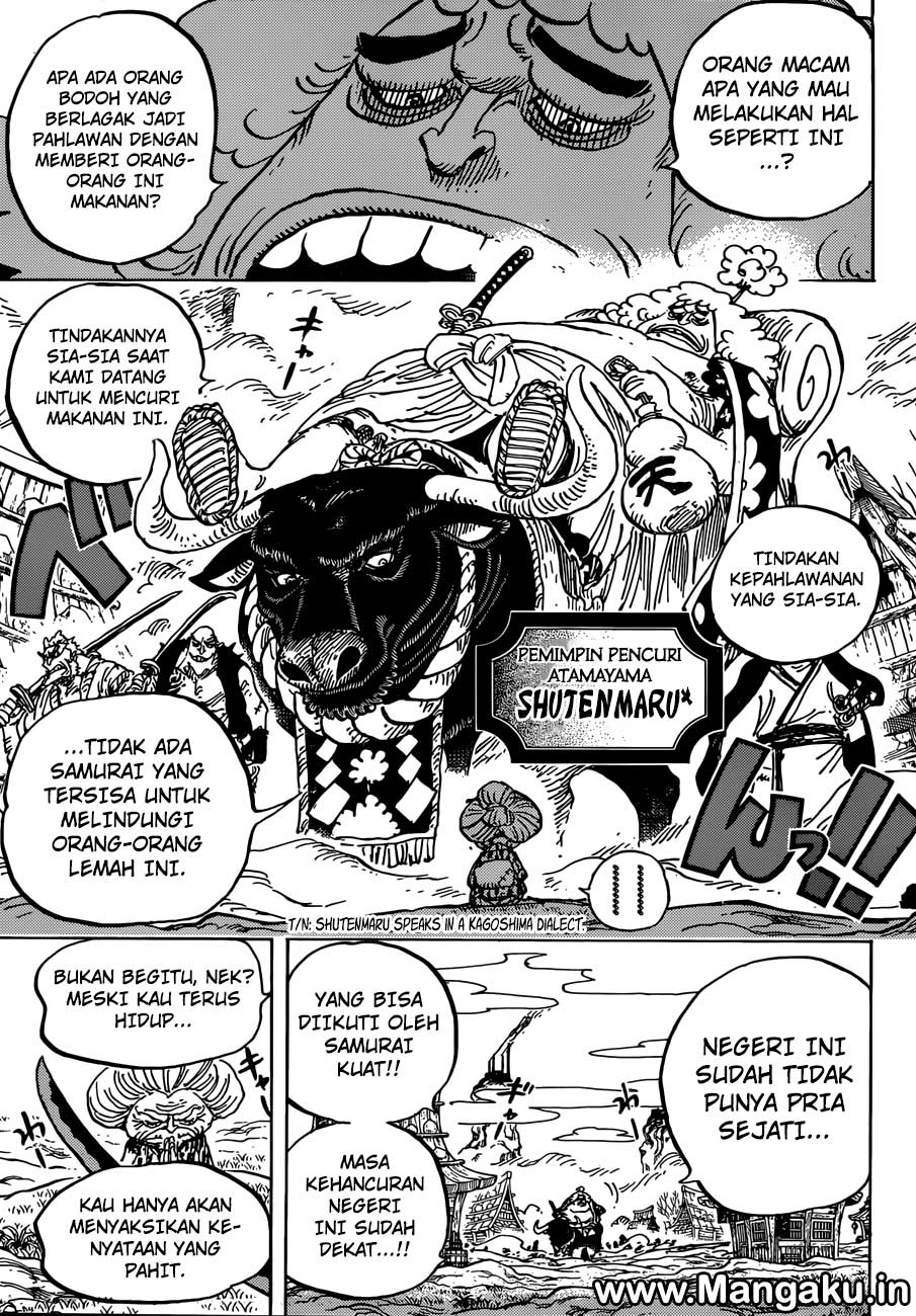 One Piece Chapter 921
