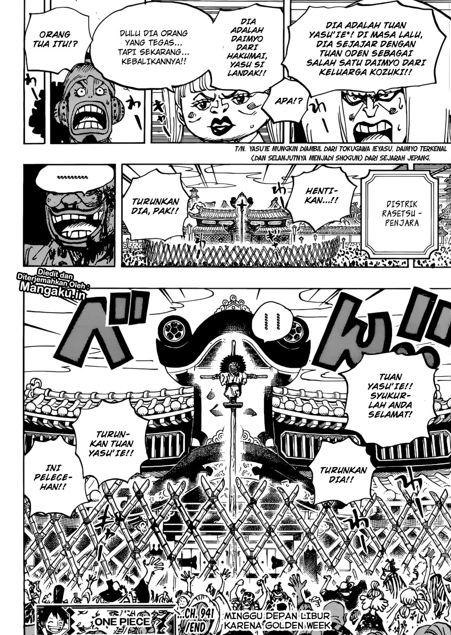 One Piece Chapter 941
