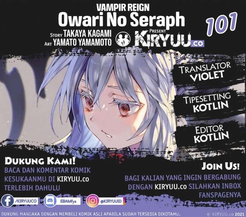 Owari No Seraph Chapter 101