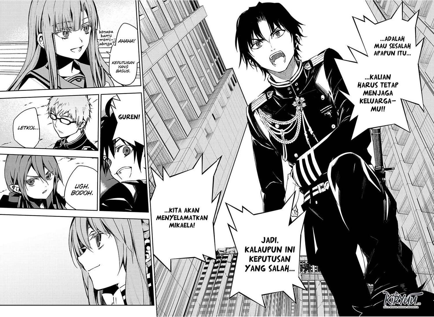 Owari No Seraph Chapter 101