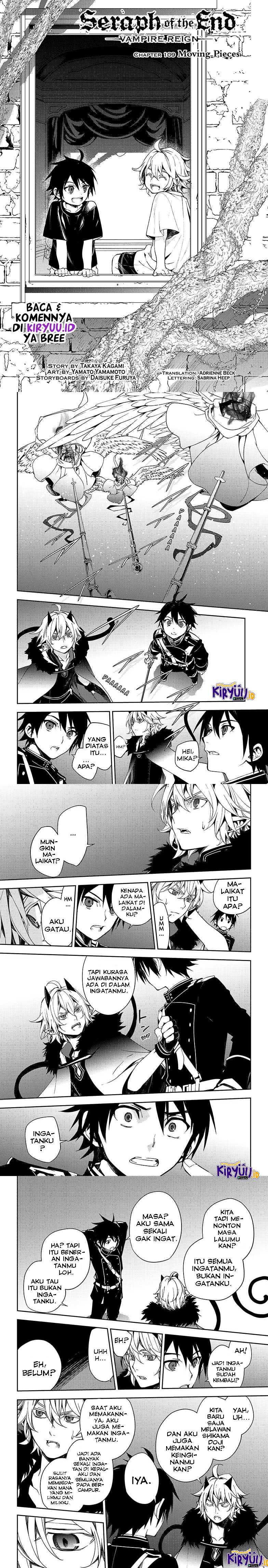 Owari No Seraph Chapter 109