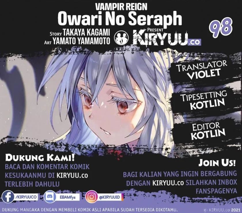 Owari No Seraph Chapter 98