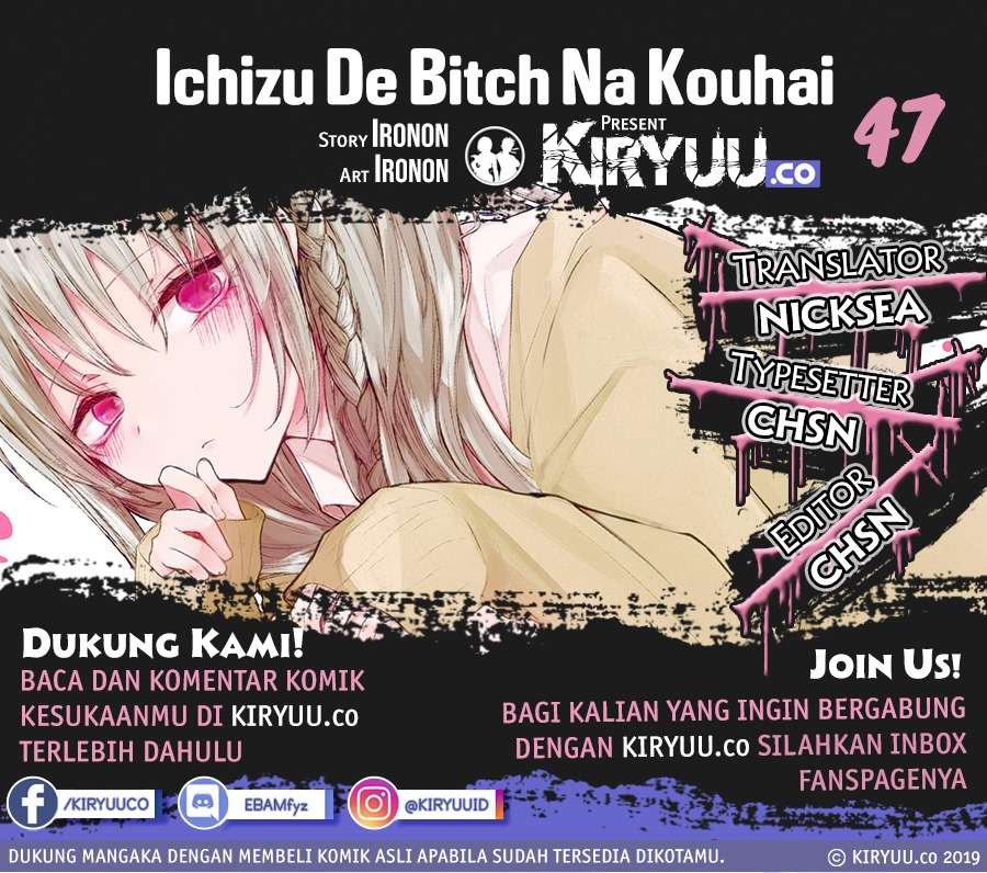 Ichizu De Bitch Na Kouhai Chapter 47