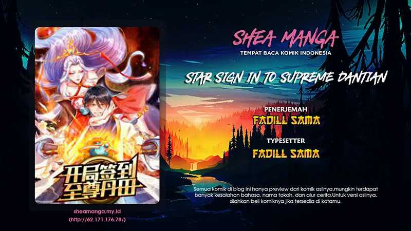 Star Sign In To Supreme Dantian Chapter 77