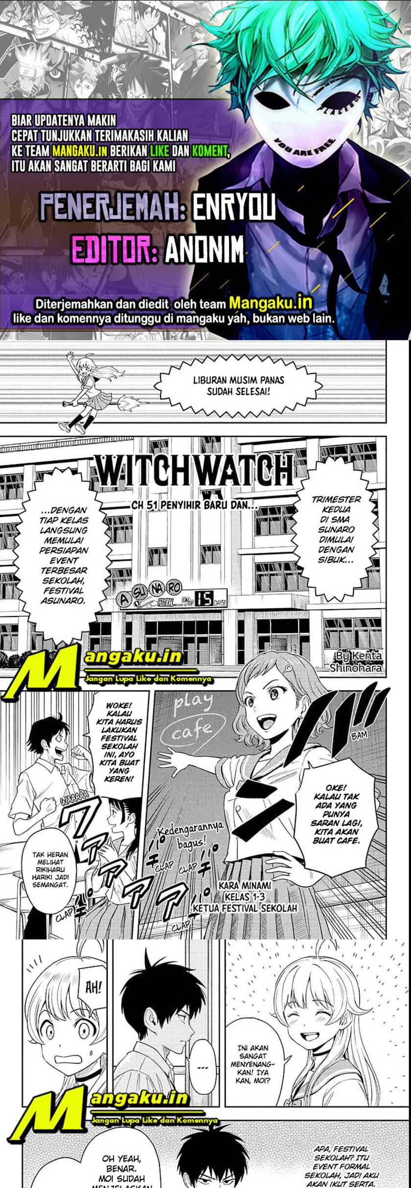 Witch Watch Chapter 51