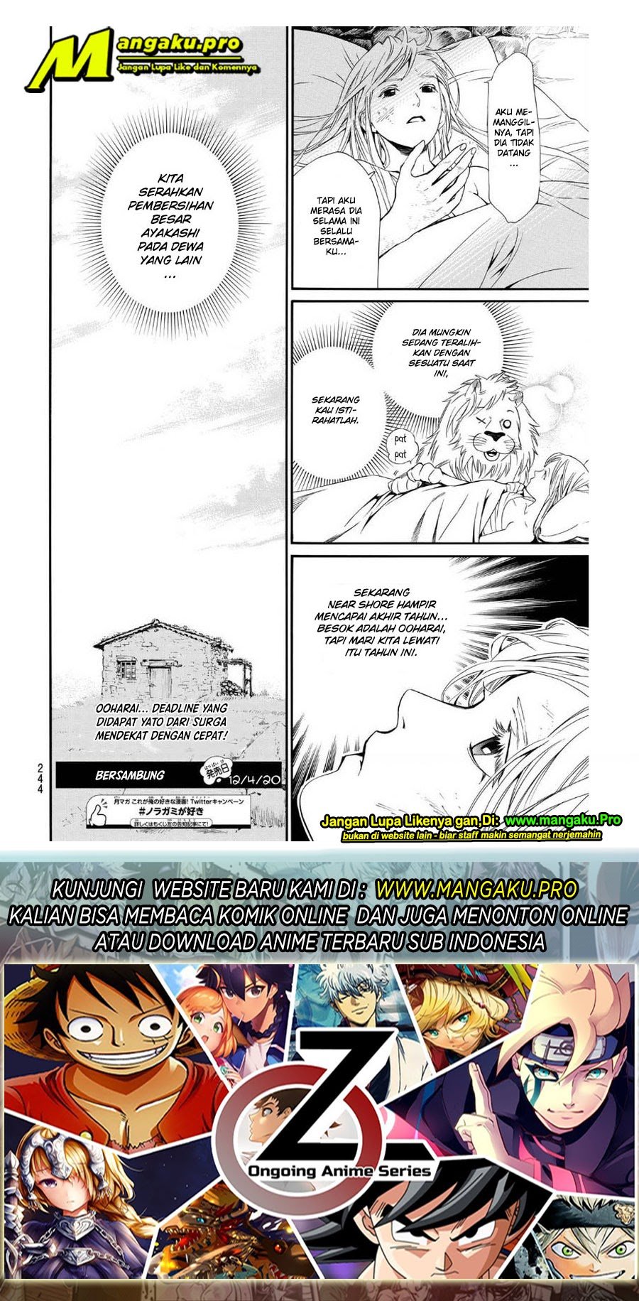 Noragami Chapter 91