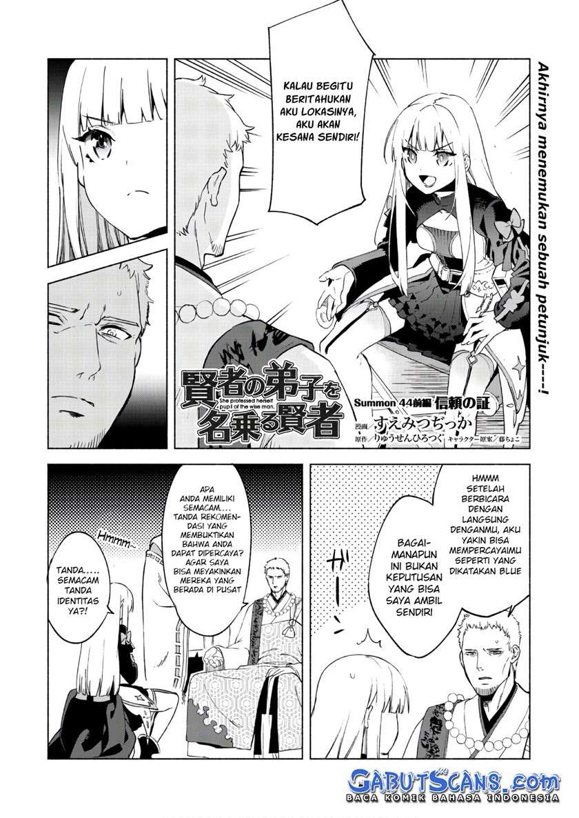 Kenja No Deshi Wo Nanoru Kenja Chapter 44.1