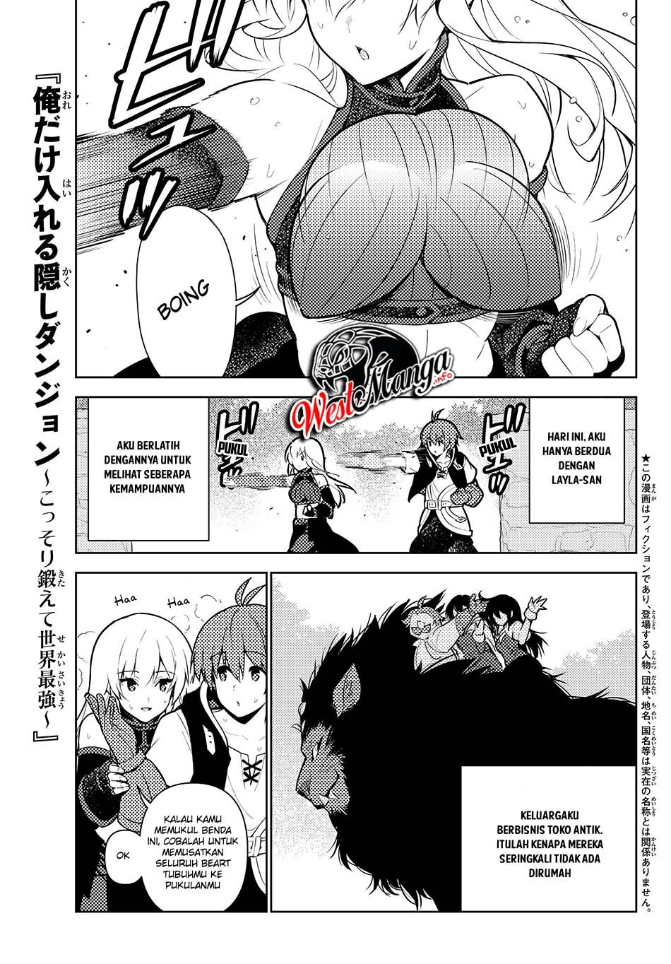 Ore Dake Haireru Kakushi Dungeon Kossori Kitaete Sekai Saikyou Chapter 38