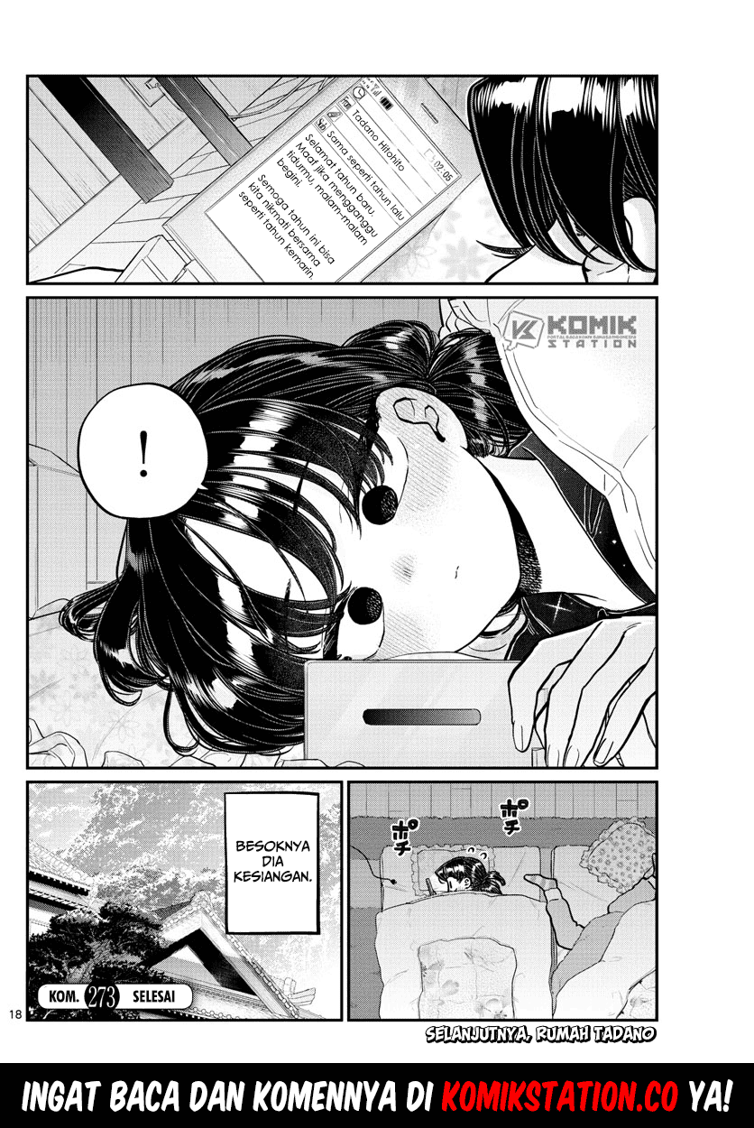 Komi-san Wa Komyushou Desu Chapter 273