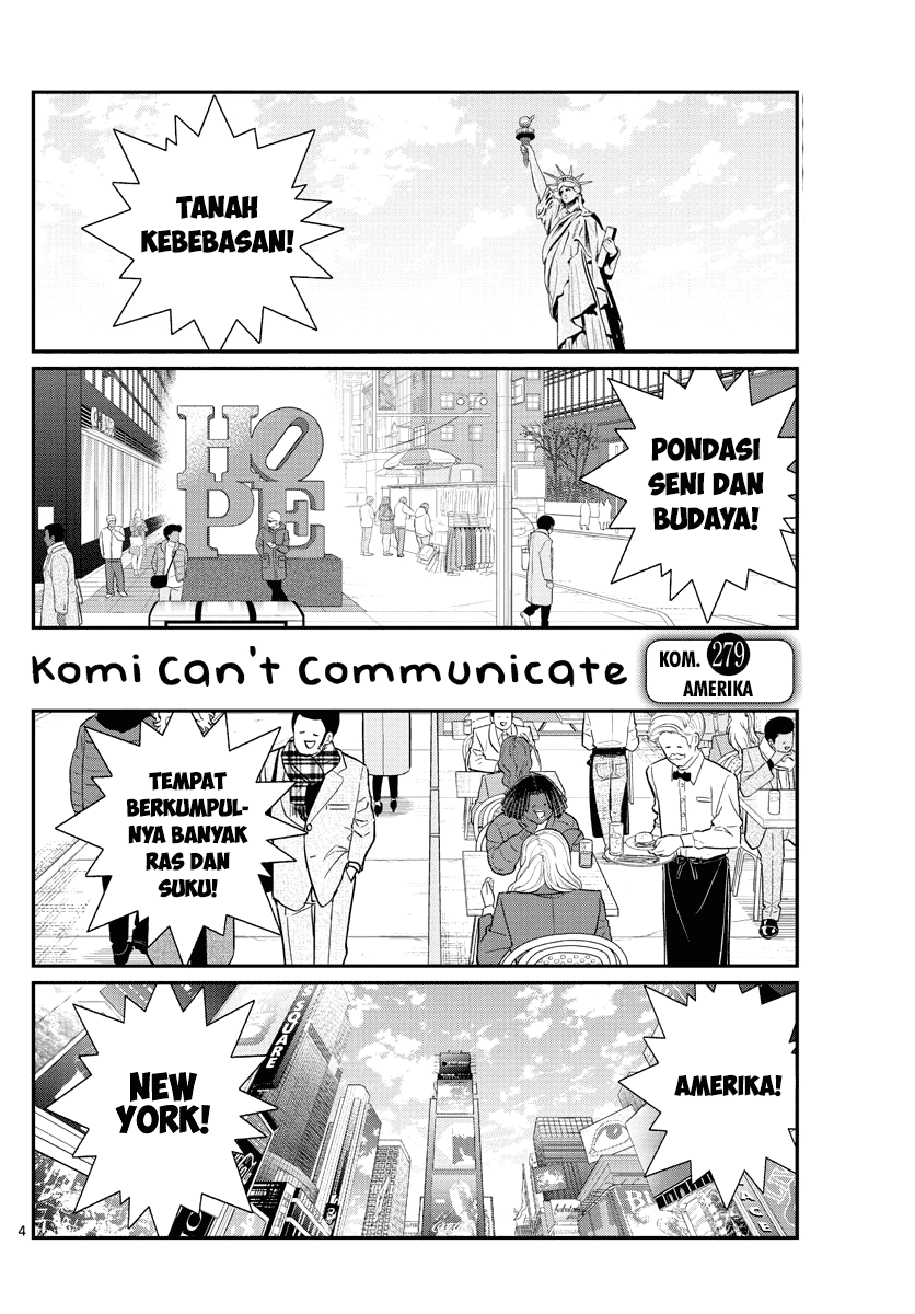 Komi-san Wa Komyushou Desu Chapter 279