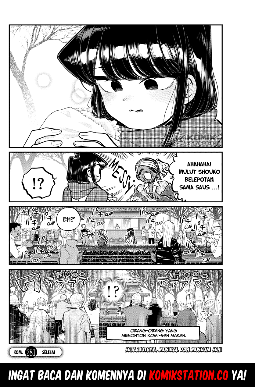 Komi-san Wa Komyushou Desu Chapter 281