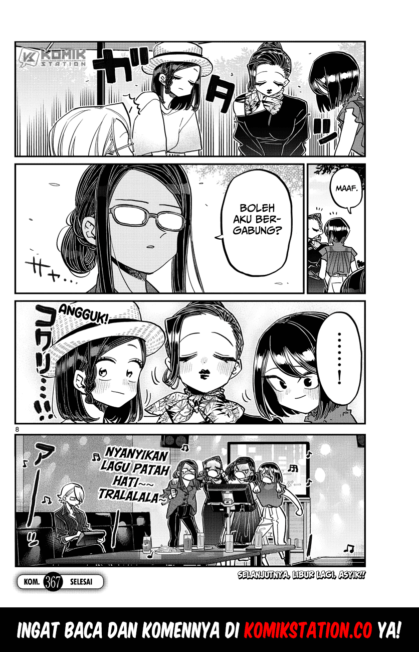 Komi-san Wa Komyushou Desu Chapter 367