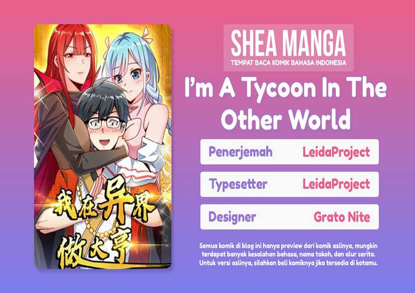 I’m A Tycoon In The Other World Chapter 0