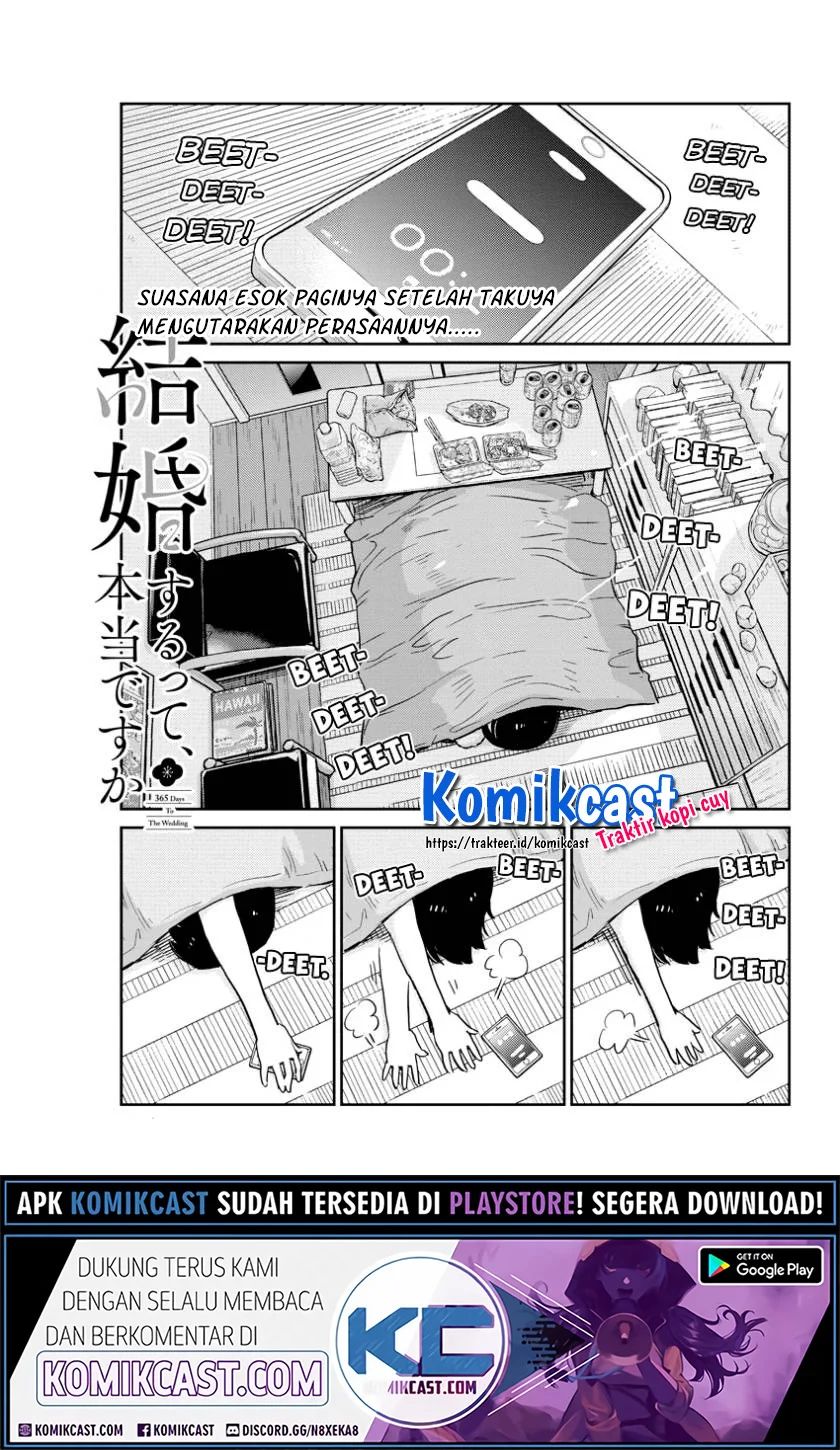 Kekkon Surutte, Hontou Desu Ka Chapter 30