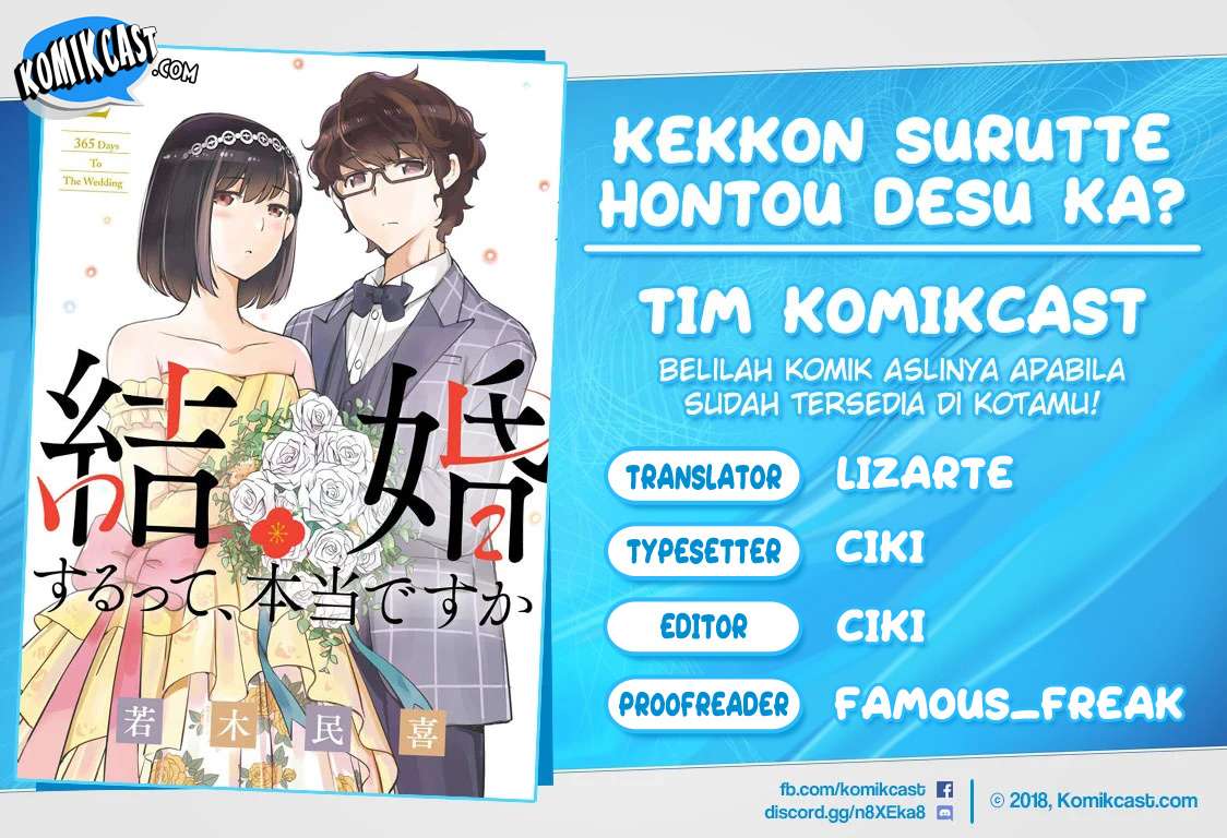 Kekkon Surutte, Hontou Desu Ka Chapter 31