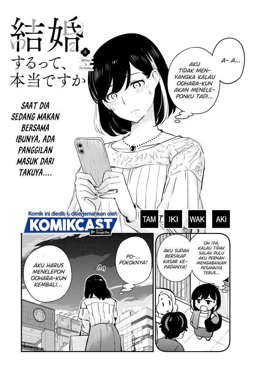 Kekkon Surutte, Hontou Desu Ka Chapter 36