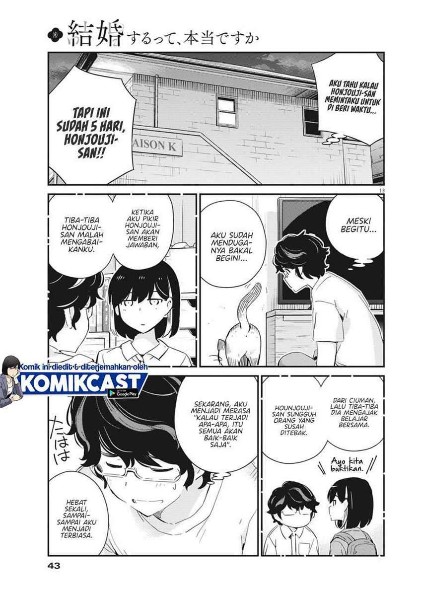 Kekkon Surutte, Hontou Desu Ka Chapter 41