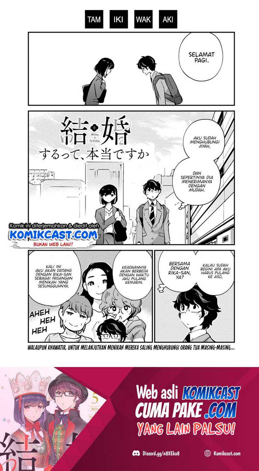 Kekkon Surutte, Hontou Desu Ka Chapter 55