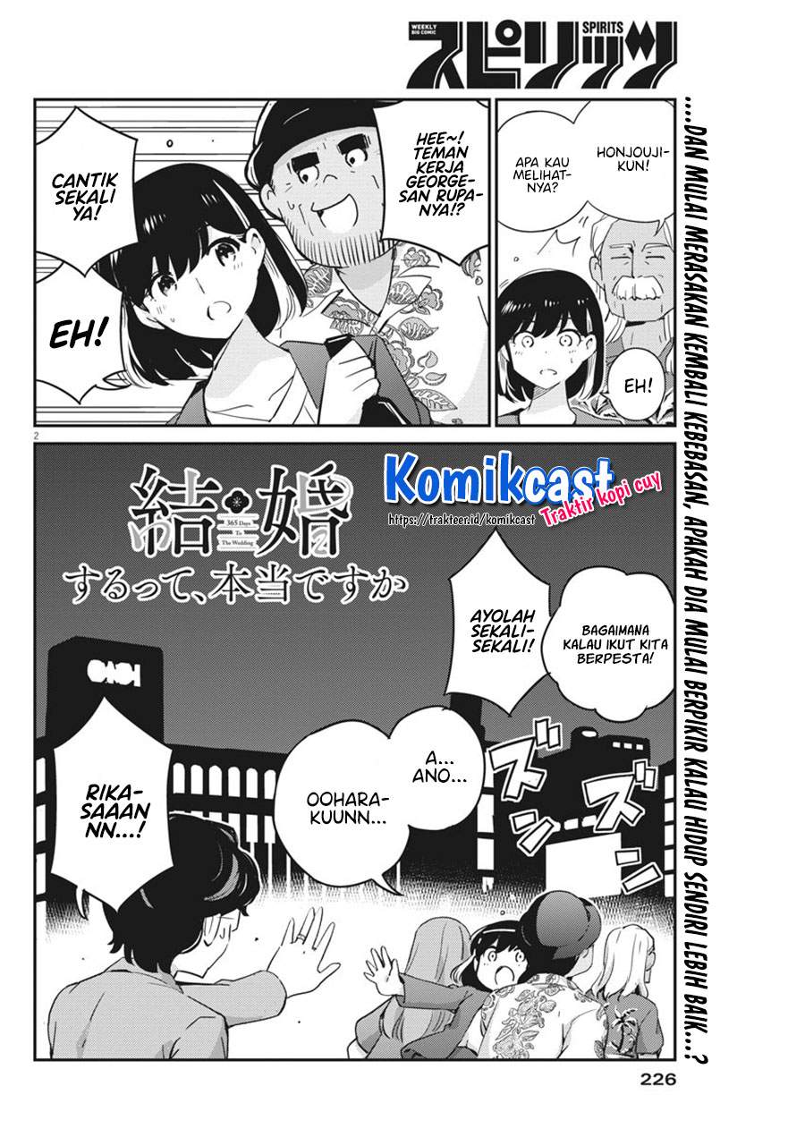 Kekkon Surutte, Hontou Desu Ka Chapter 56