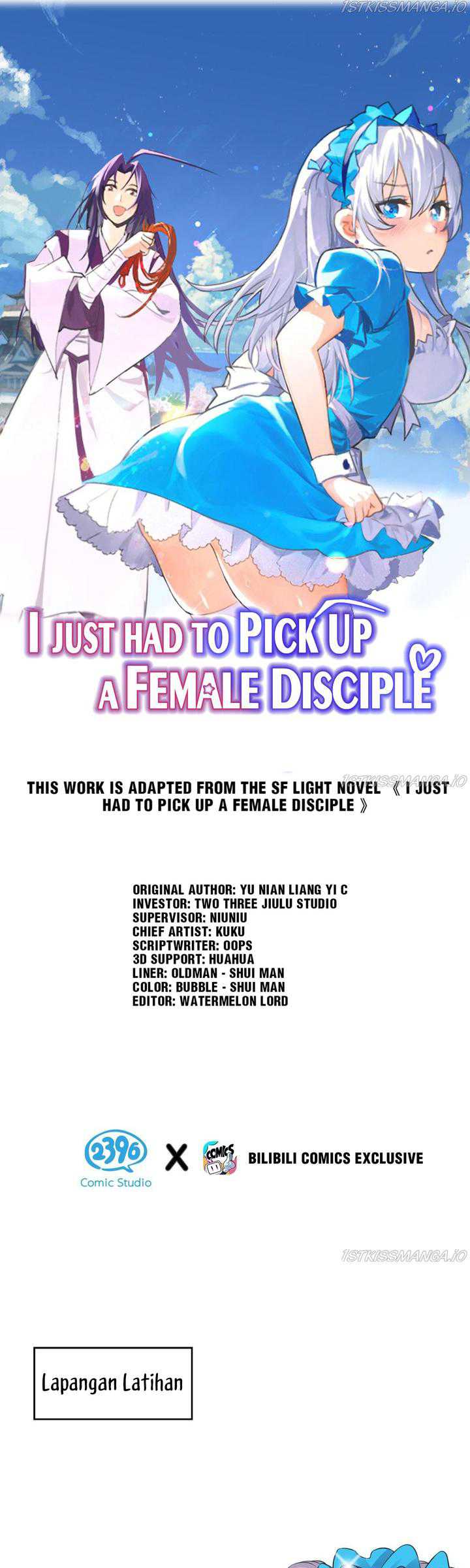 I Just Had To Pick Up A Female Disciple Chapter 13.1