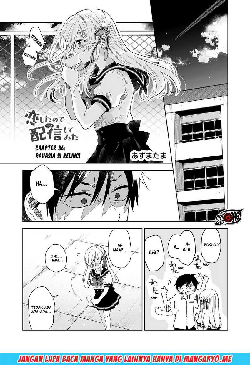 Koi Shita No De, Haishin Shite Mita Chapter 36