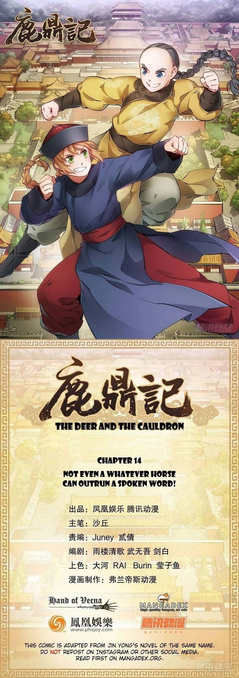 The Deer And The Cauldron Chapter 14