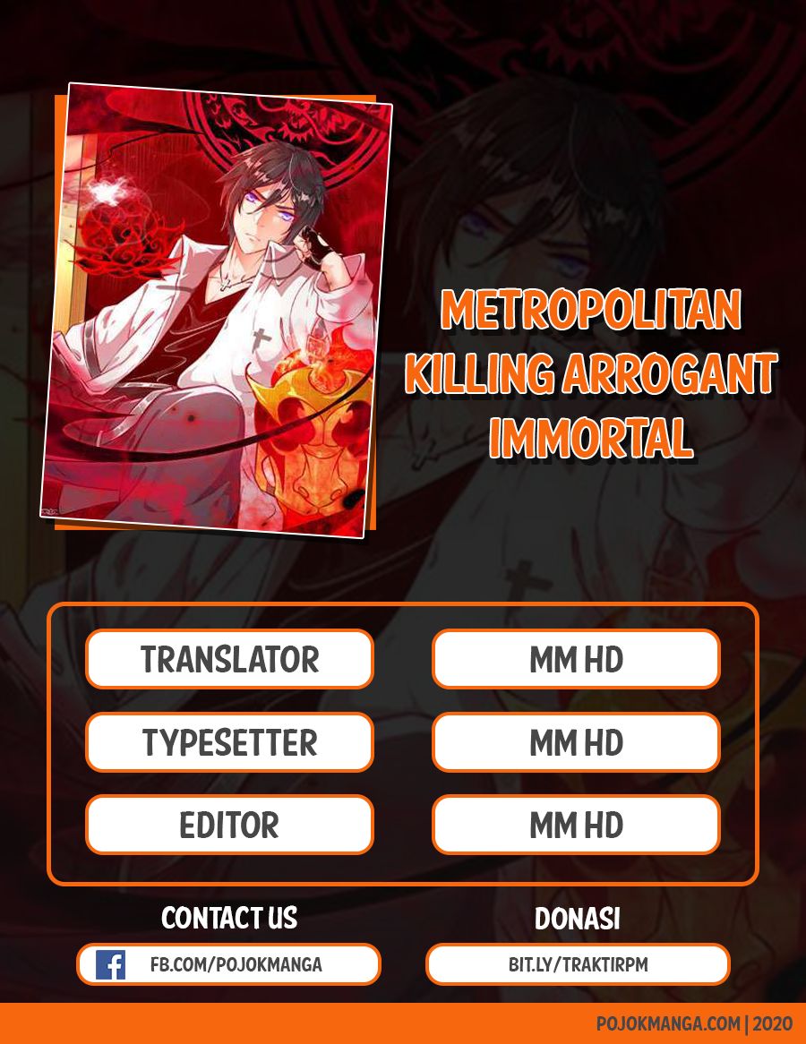 Metropolitan Killing Arrogant Immortal Chapter 11