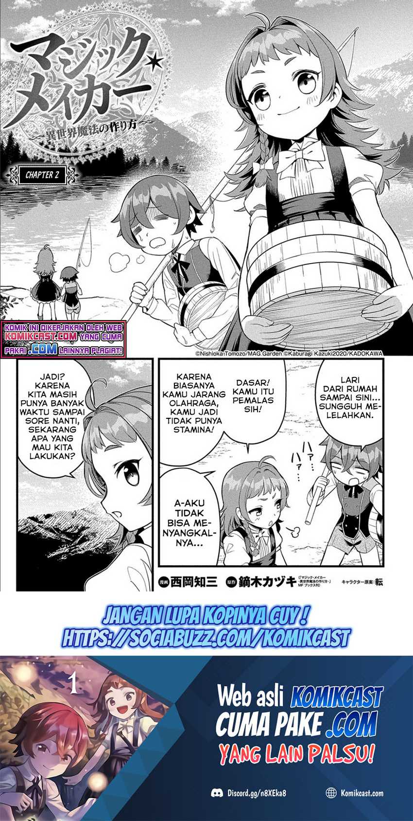 Magic Maker Isekai Mahou No Tsukurikata Chapter 2