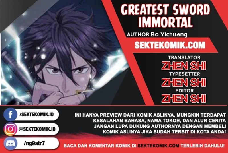 Greatest Sword Immortal Chapter 52