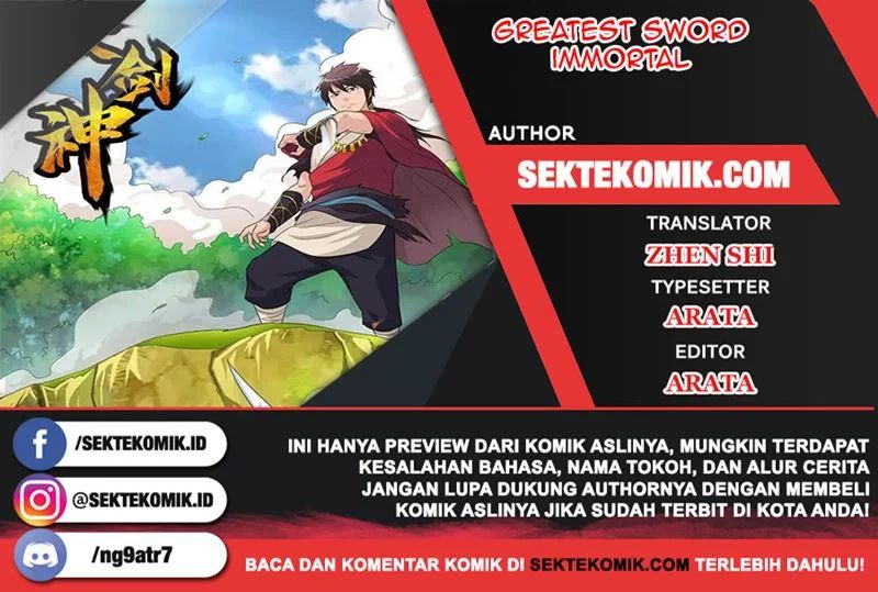 Greatest Sword Immortal Chapter 90