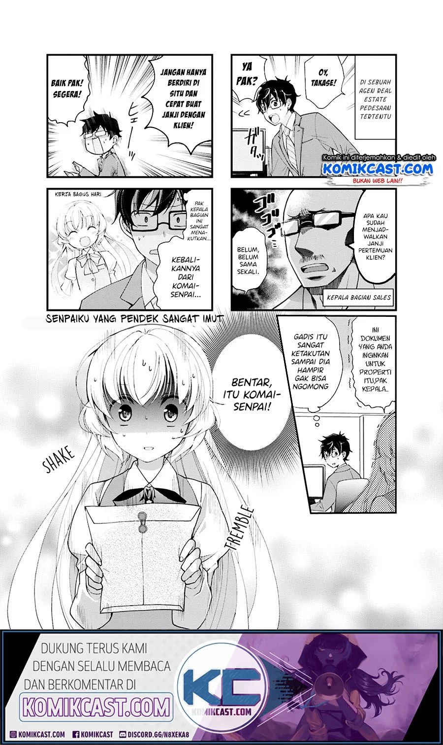 Chicchai Senpai Ga Kawaisugiru Chapter 2