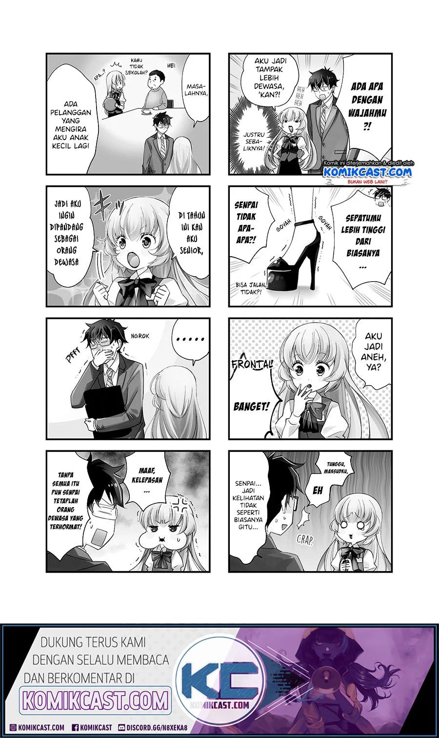 Chicchai Senpai Ga Kawaisugiru Chapter 4