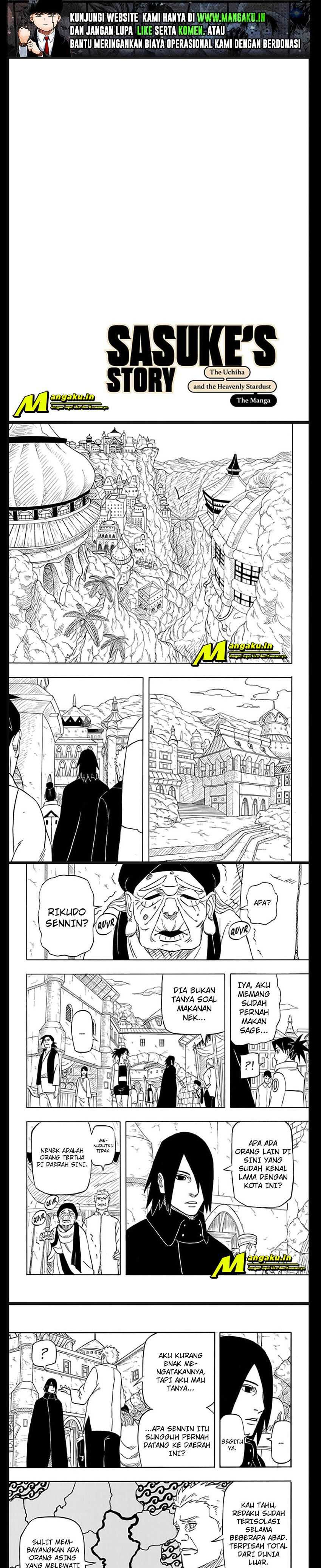 Naruto Sasuke’s Story The Uchiha And The Heavenly Stardust Chapter 1