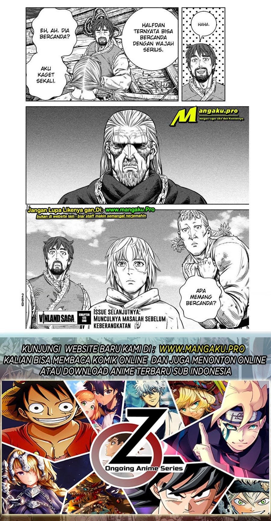 Vinland Saga Chapter 173