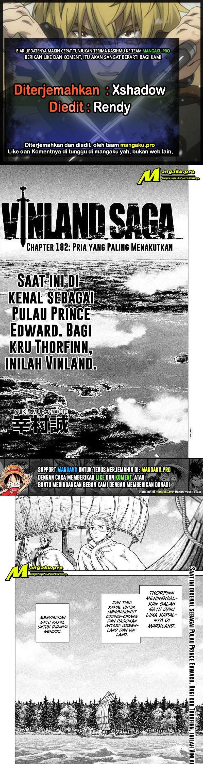 Vinland Saga Chapter 182