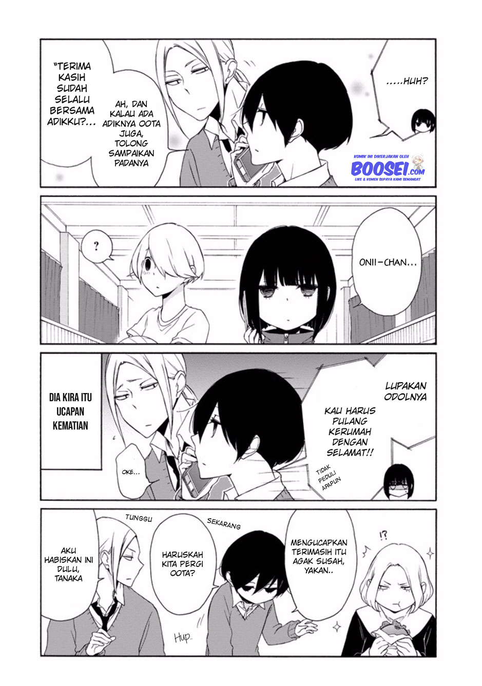 Tanaka-kun Wa Itsumo Kedaruge Chapter 100