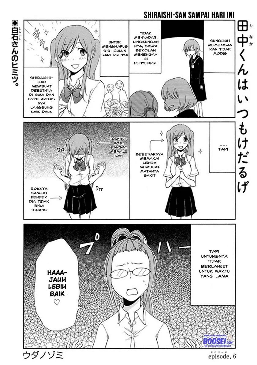 Tanaka-kun Wa Itsumo Kedaruge Chapter 6