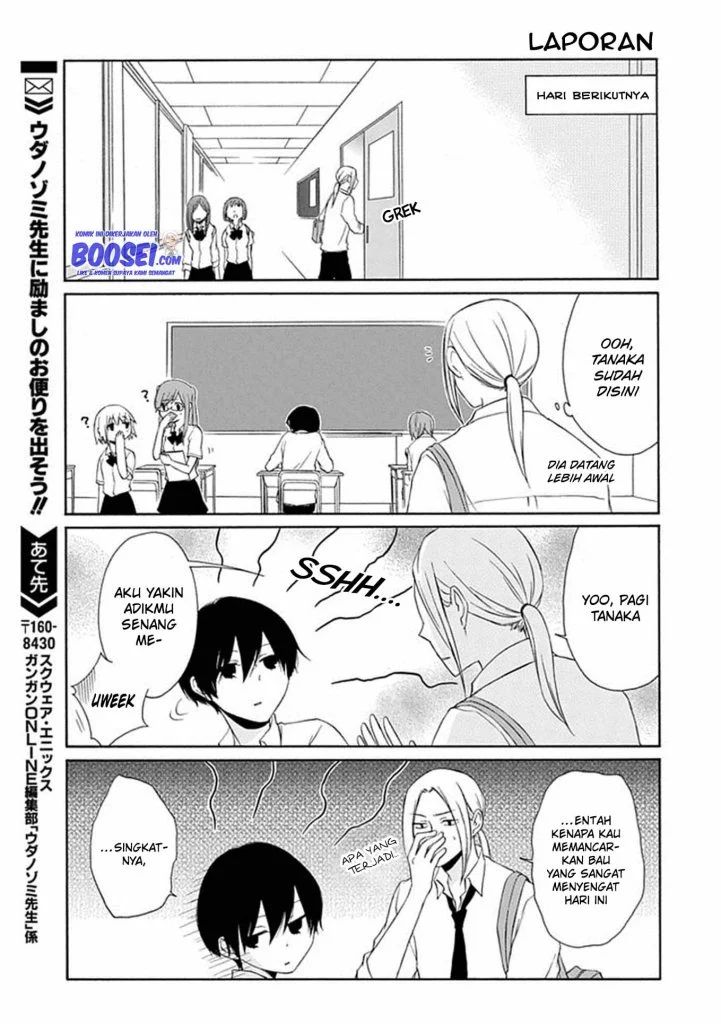 Tanaka-kun Wa Itsumo Kedaruge Chapter 8