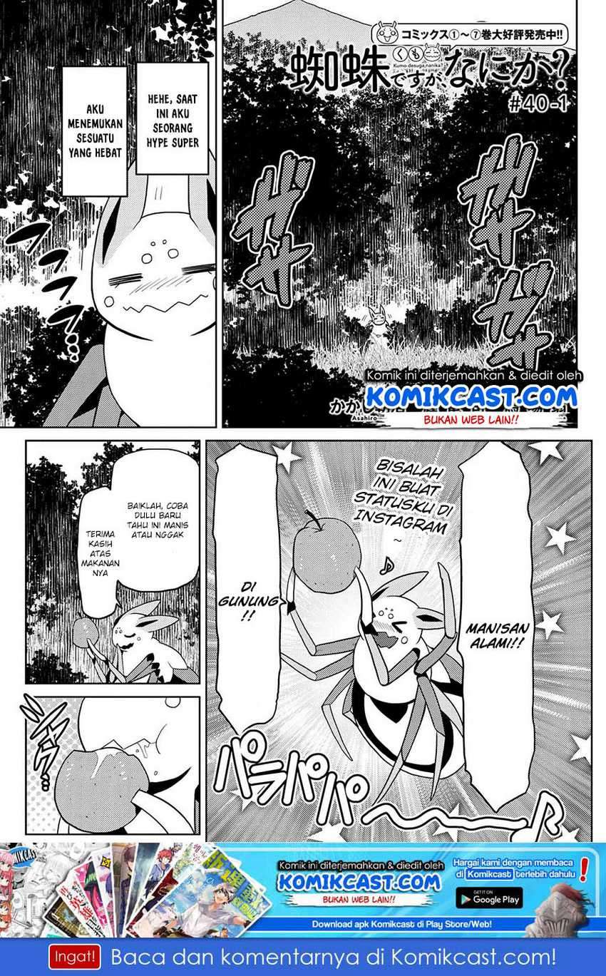 Kumo Desu Ga, Nani Ka Chapter 40.1