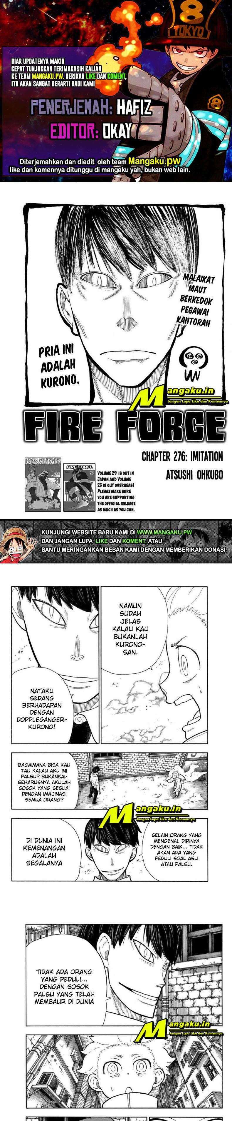 Fire Brigade Of Flames Chapter 276