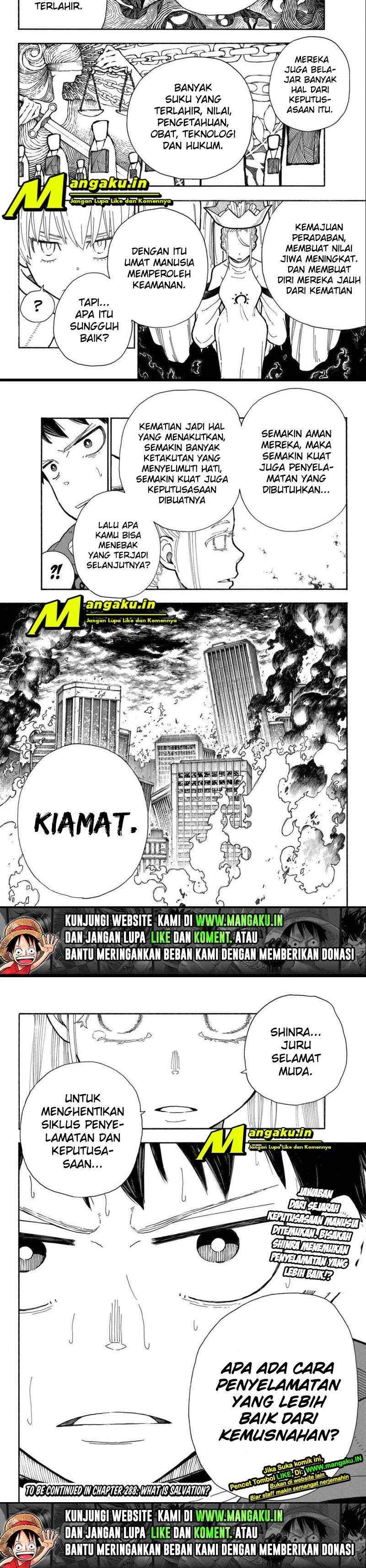 Fire Brigade Of Flames Chapter 287