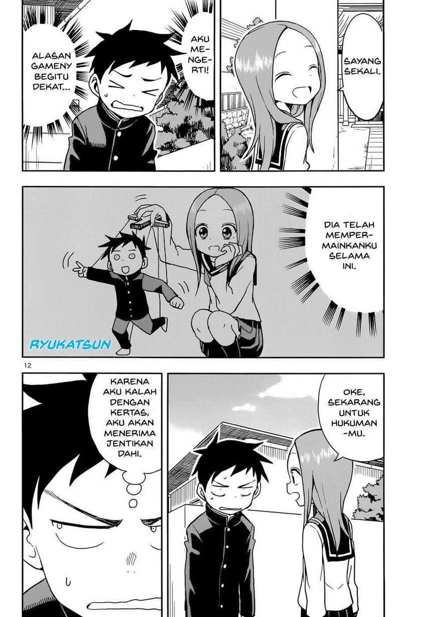 Karakai Jouzu No Takagi-san Chapter 110