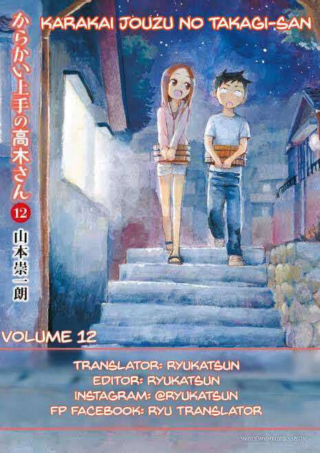 Karakai Jouzu No Takagi-san Chapter 110