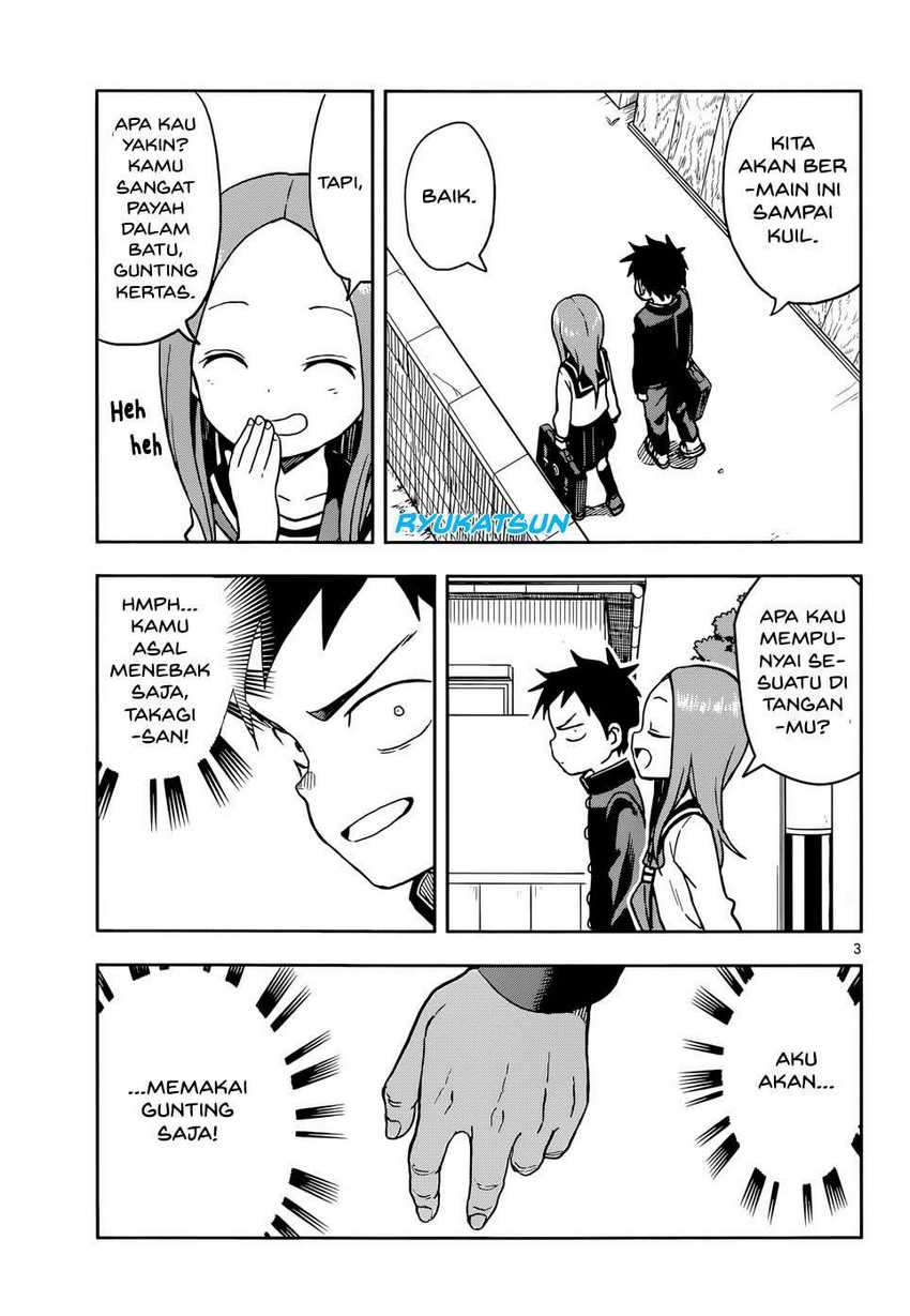 Karakai Jouzu No Takagi-san Chapter 110