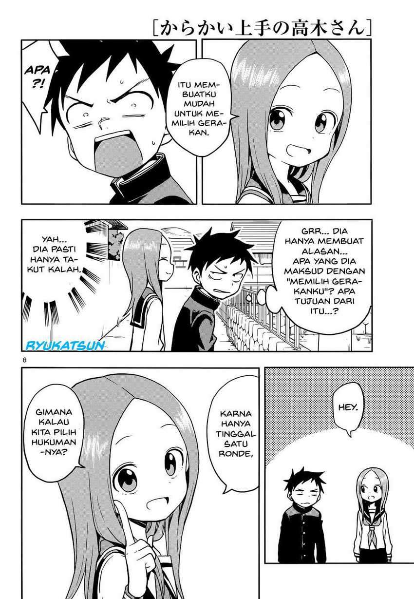 Karakai Jouzu No Takagi-san Chapter 110