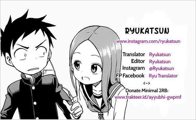 Karakai Jouzu No Takagi-san Chapter 114