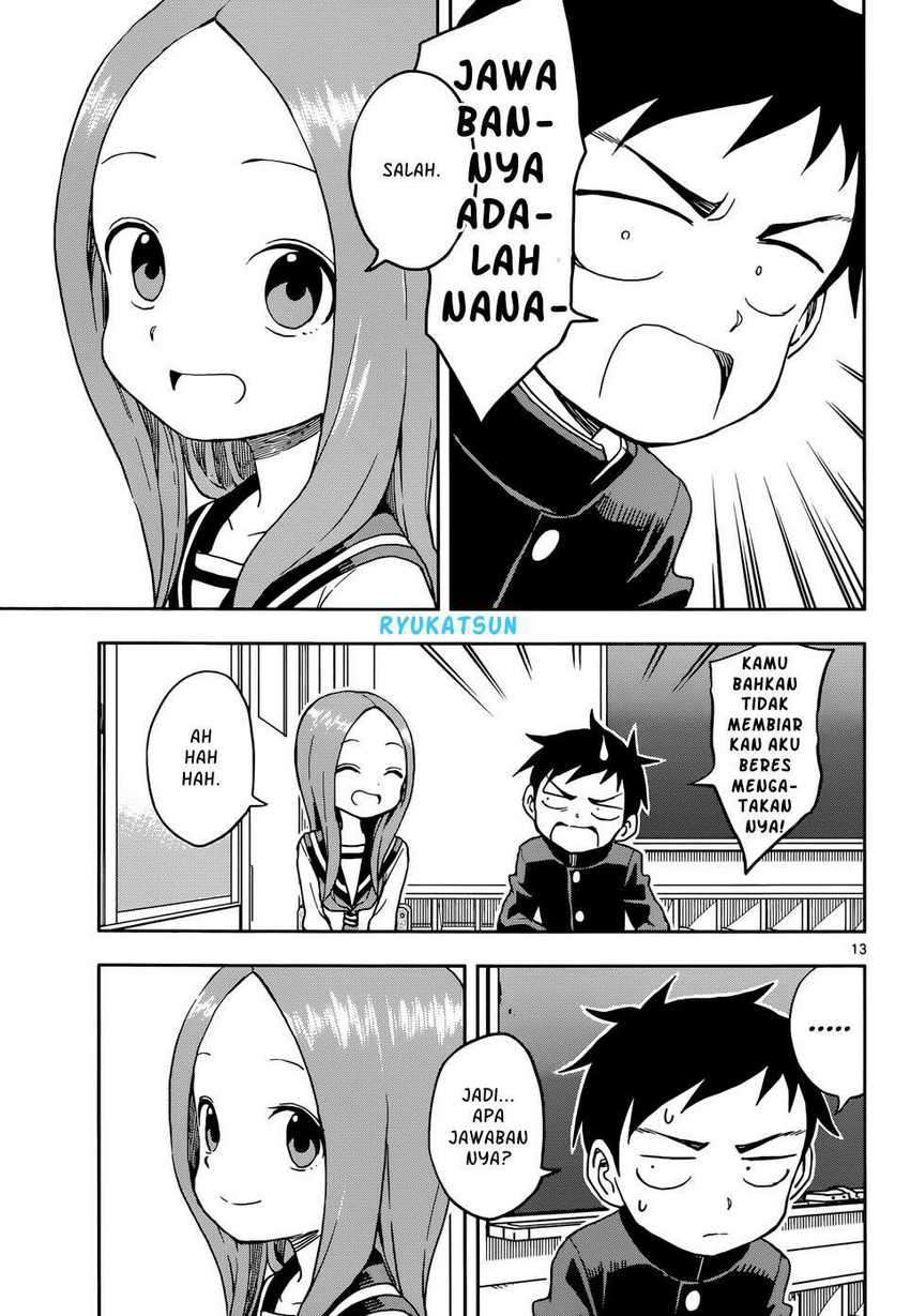 Karakai Jouzu No Takagi-san Chapter 96