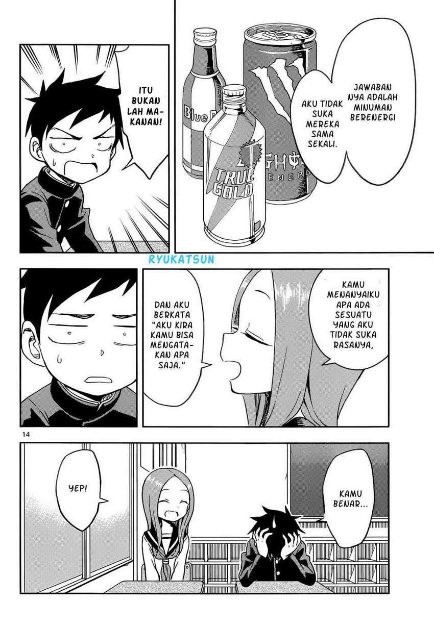 Karakai Jouzu No Takagi-san Chapter 96